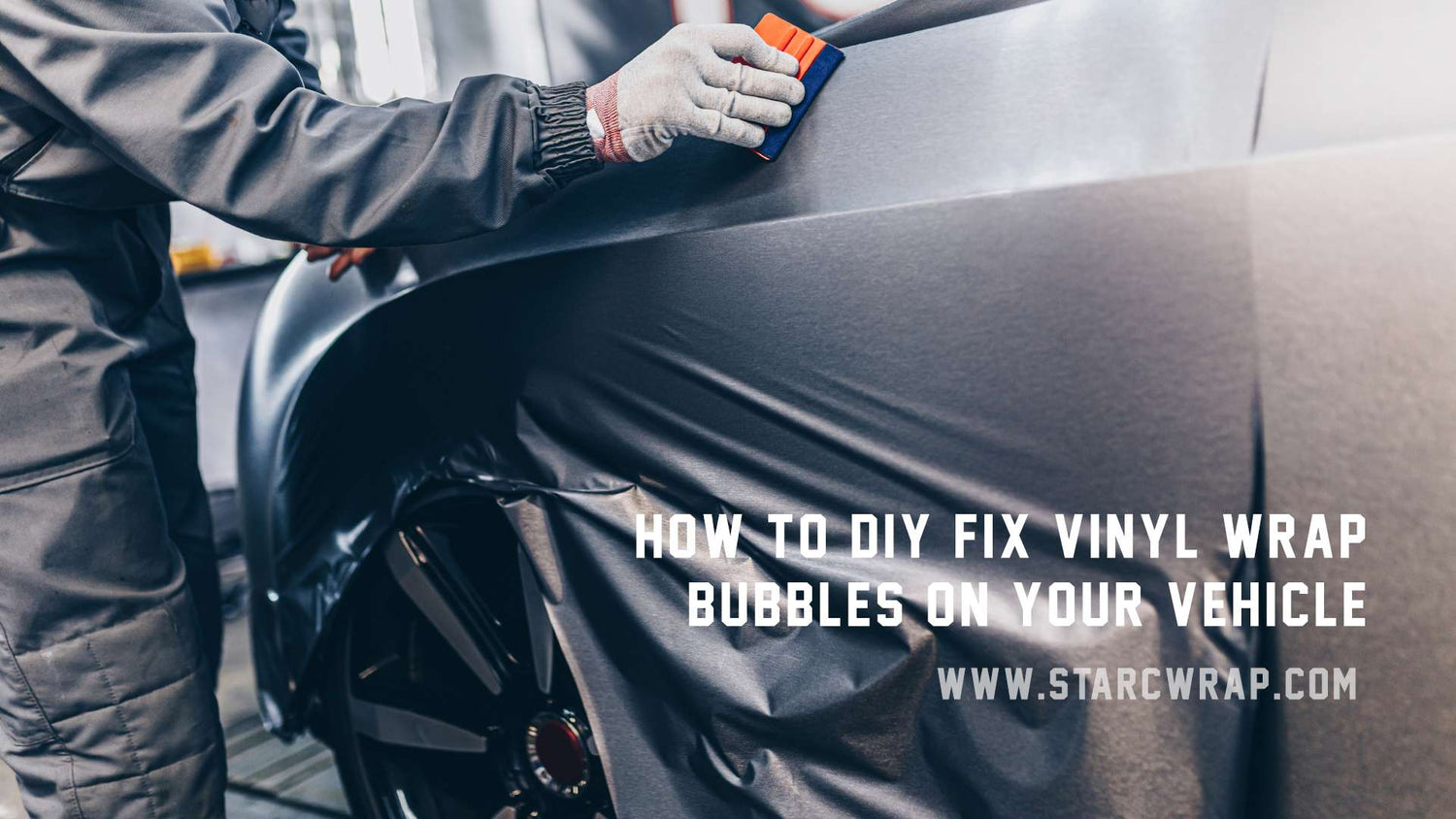 How To DIY Fix Vinyl Wrap Bubbles On Your Vehicle