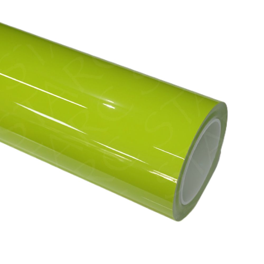 acid green vinyl wrap