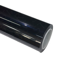 black blue car wrap
