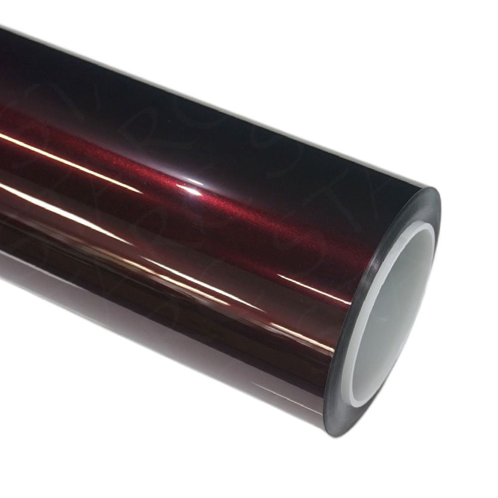 black red vinyl wrap