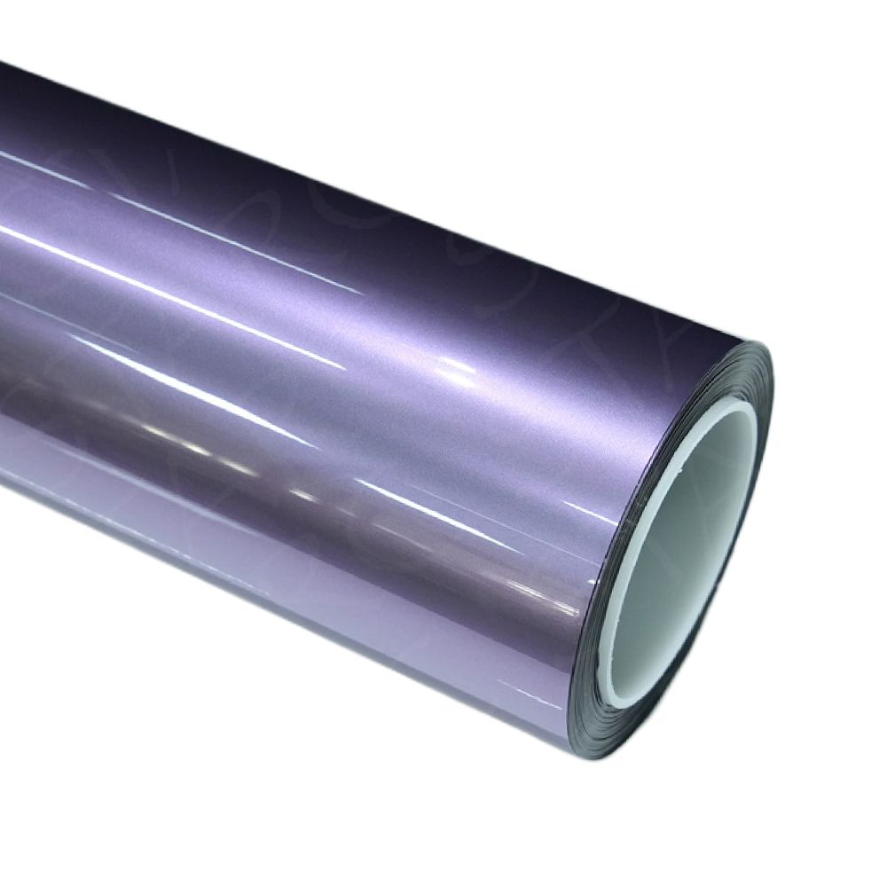 car wrap electric purple vinyl