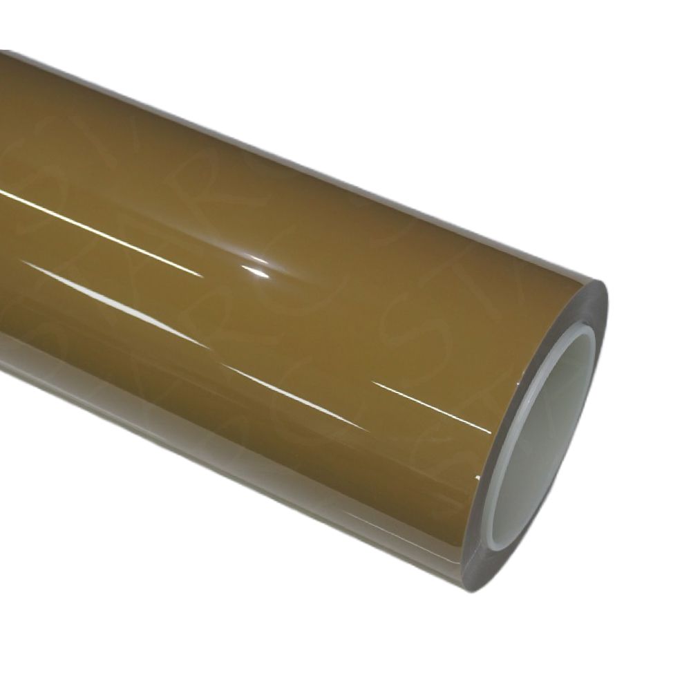 dark desert yellow vinyl wrap