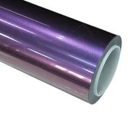 dark metallic purple vinyl wrap