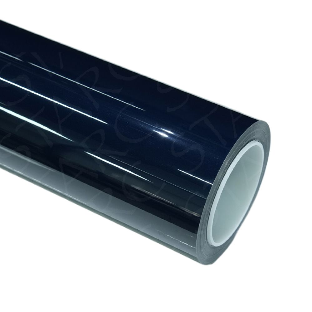 dark navy blue car wrap