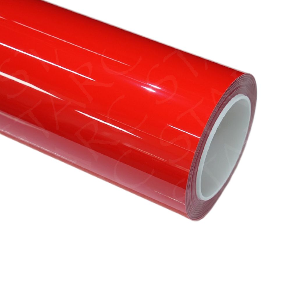 Super Gloss Light Ferrari Red Vinyl Wrap – Starc Wrap
