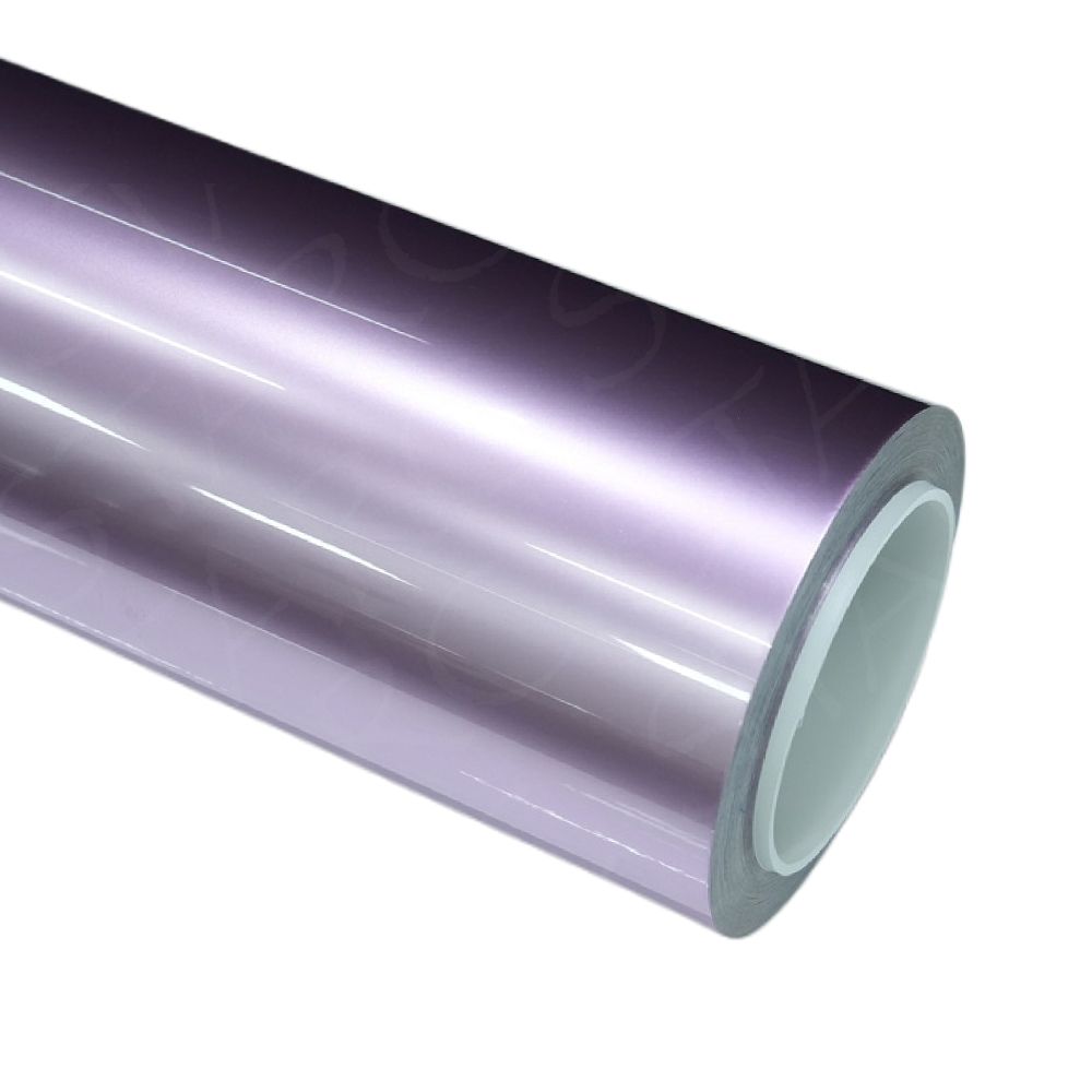 gloss metallic purple vinyl wrap