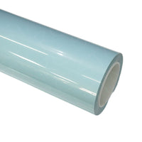light blue car wrap