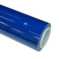 lugano blue car wrap