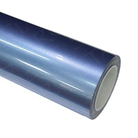 metallic mist blue car wrap