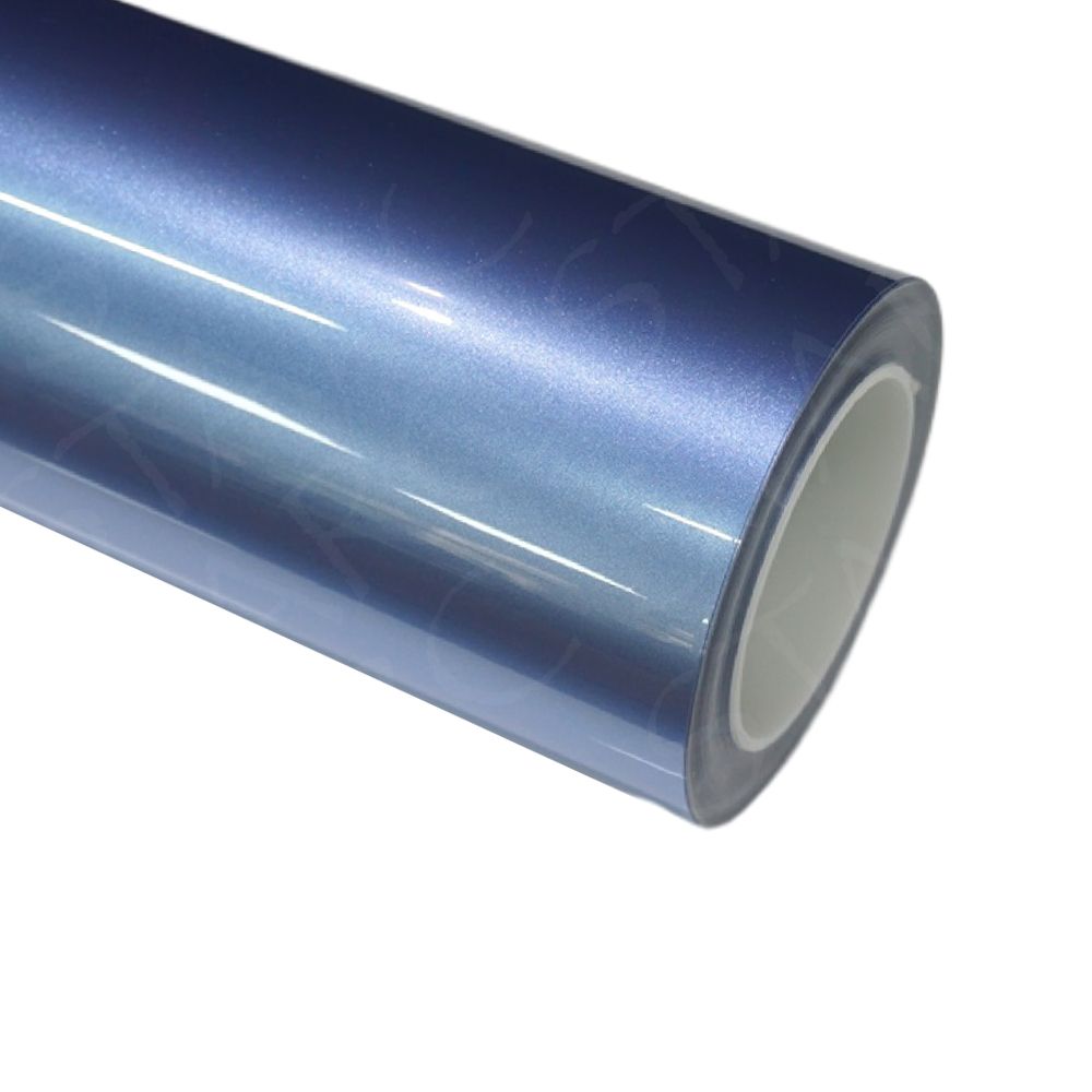 Super Gloss Metallic Mist Blue Vinyl Wrap – Starc Wrap