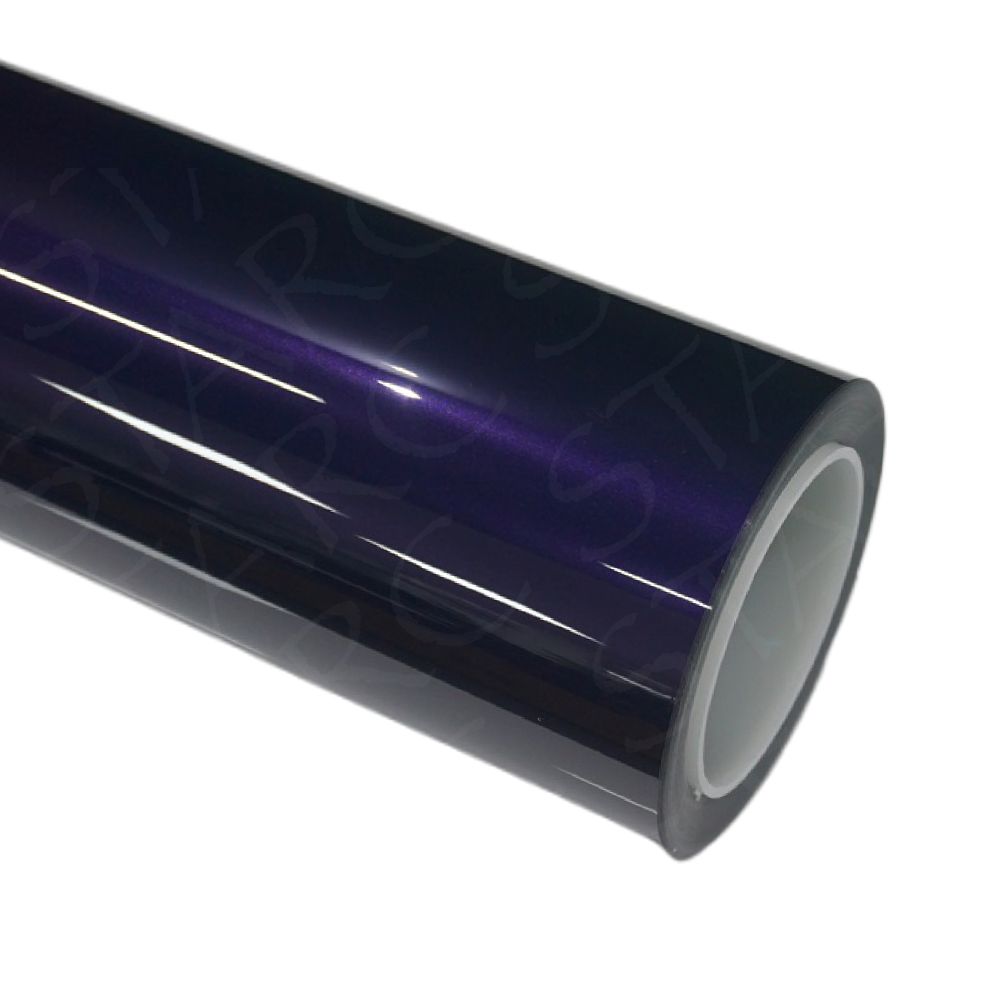 metallic purple vinyl wrap
