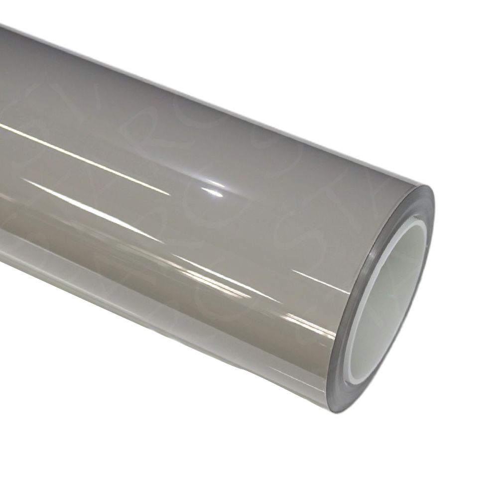 pale grey vinyl wrap