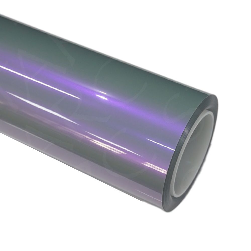 ppf car wrap grey purple vinyl