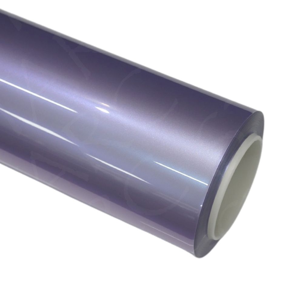 ppf car wrap silver purple vinyl wrap