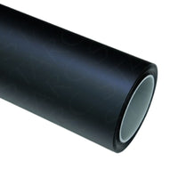 satin black blue wrap car