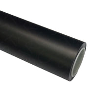 satin black wrap on car