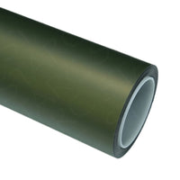 satin dark green vinyl wrap