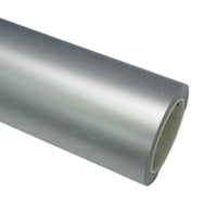 satin light grey vinyl wrap