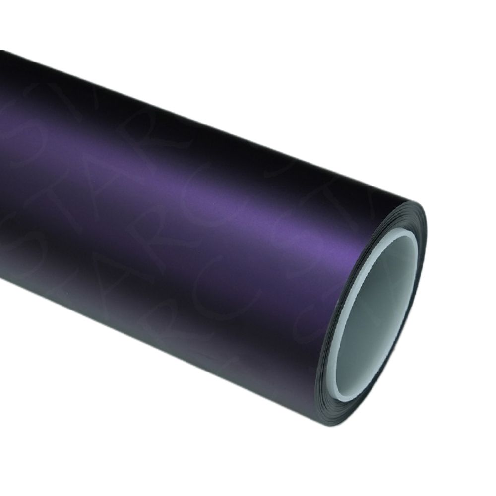 satin midnight purple vinyl wrap