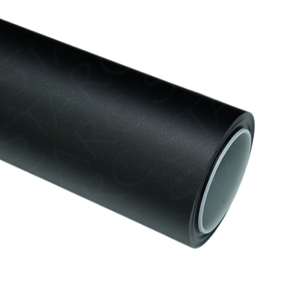 vinyl matte black car wrap